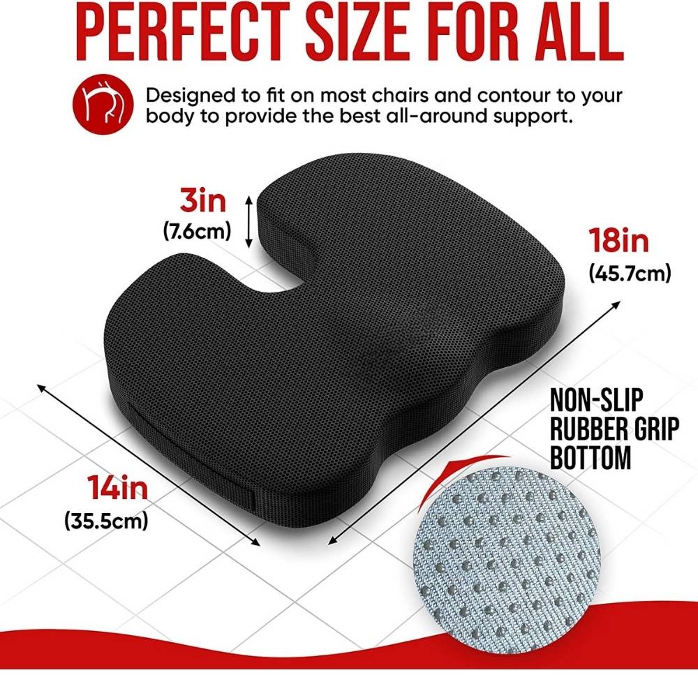 Seat Cushion and Lumbar Support Pillow: image 7